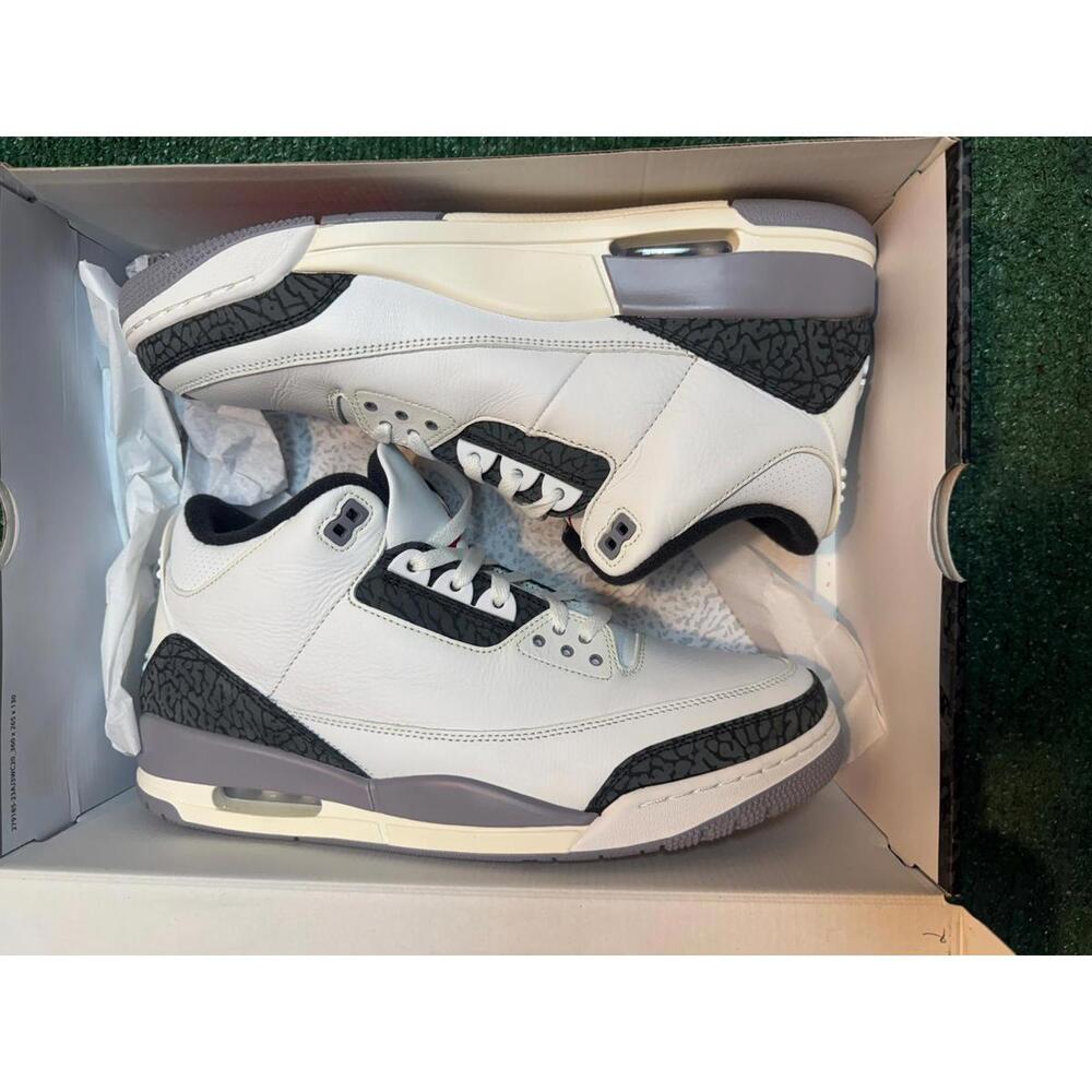 Jordan Retro 3 Cement Gray Size 13